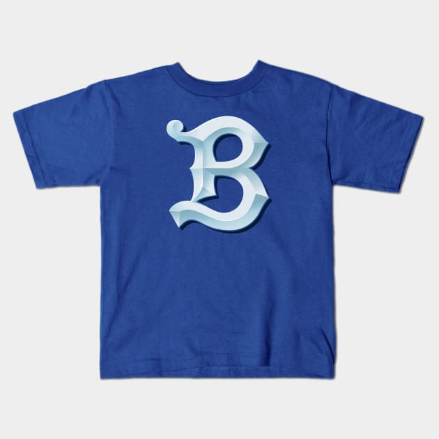 Initial B Kids T-Shirt by RussellTateDotCom